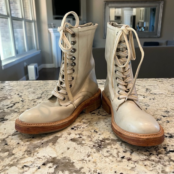 NWT $178 Free People Sante Fe Lace-up Boot 39 = USA 9 - Picture 5 of 16